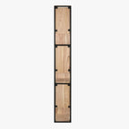 Estante Madeira e Metal 110x27x195 cm