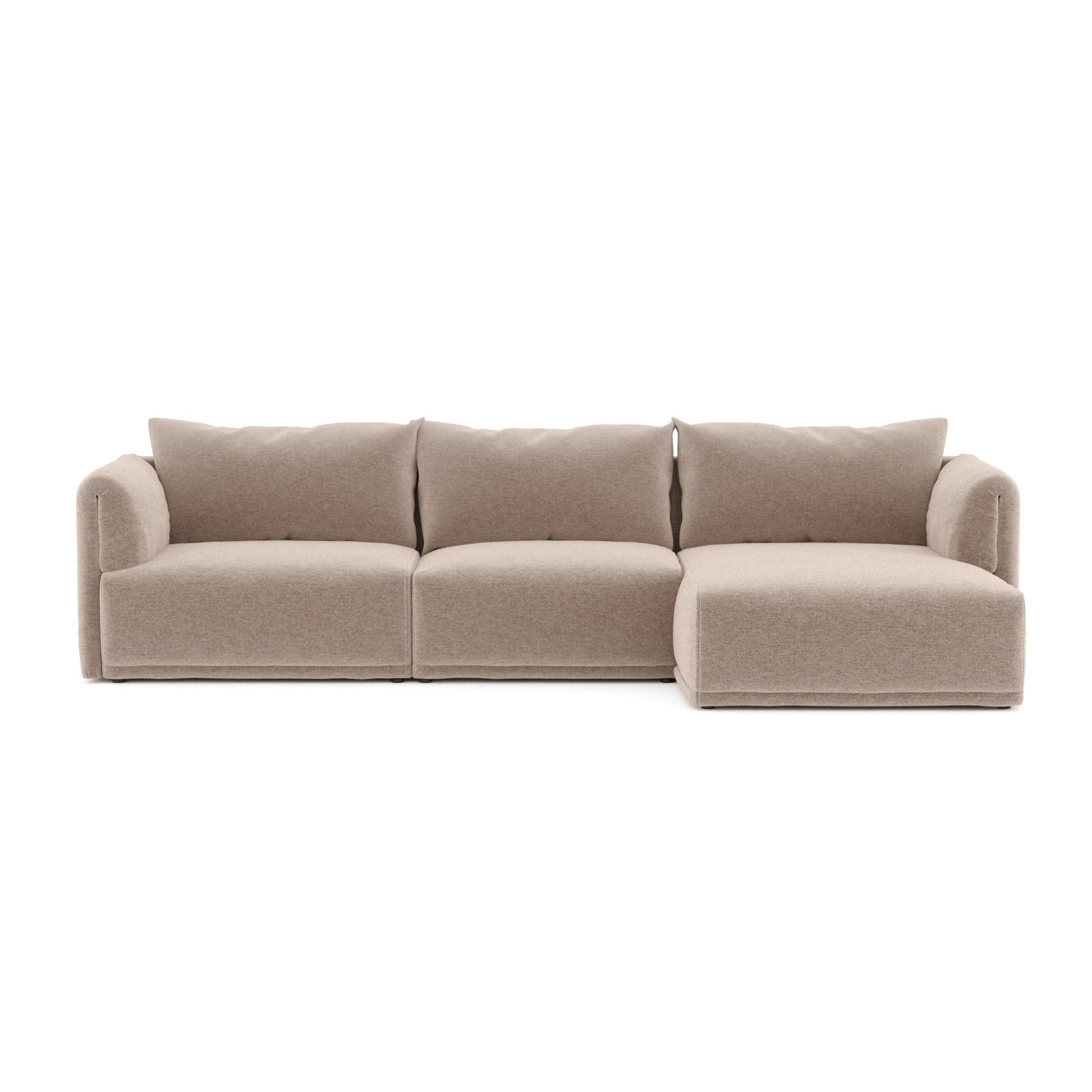 Sofá Chaise Longue de Canto 5 Lugares – EloraSofá Chaise Longue de Canto 5 Lugares – Elora