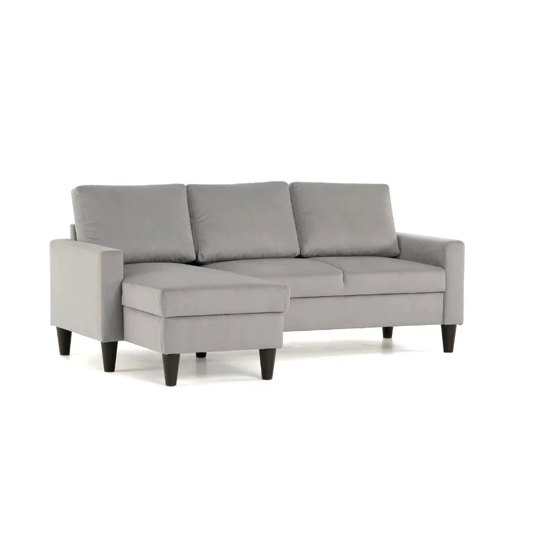 Sofá 3 Lugares com Chaise Longue Reversível - FoxC1032BSSRG3810_C24