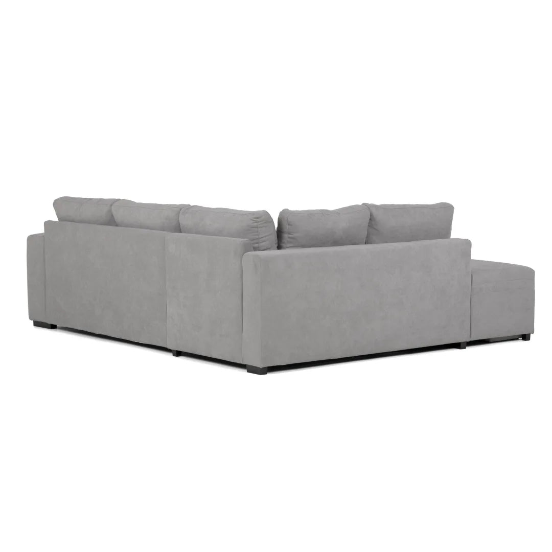 Sofá - cama de canto de 4 lugares com puff e arrumação extra – ZurieC999AFSRG3810_C24