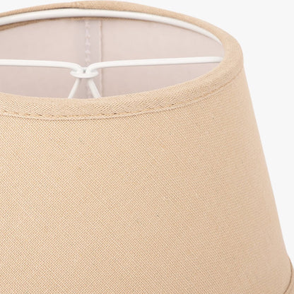 Abatjour Drum em Linho Bege D15cm - Gato Preto