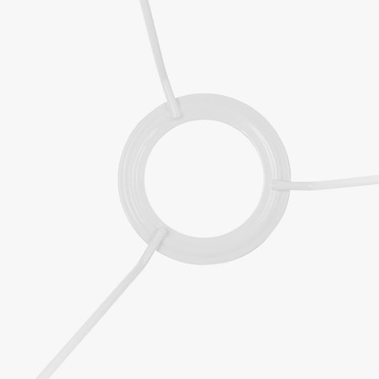 Abatjour Drum em Linho Vermelho D30cm - Gato Preto