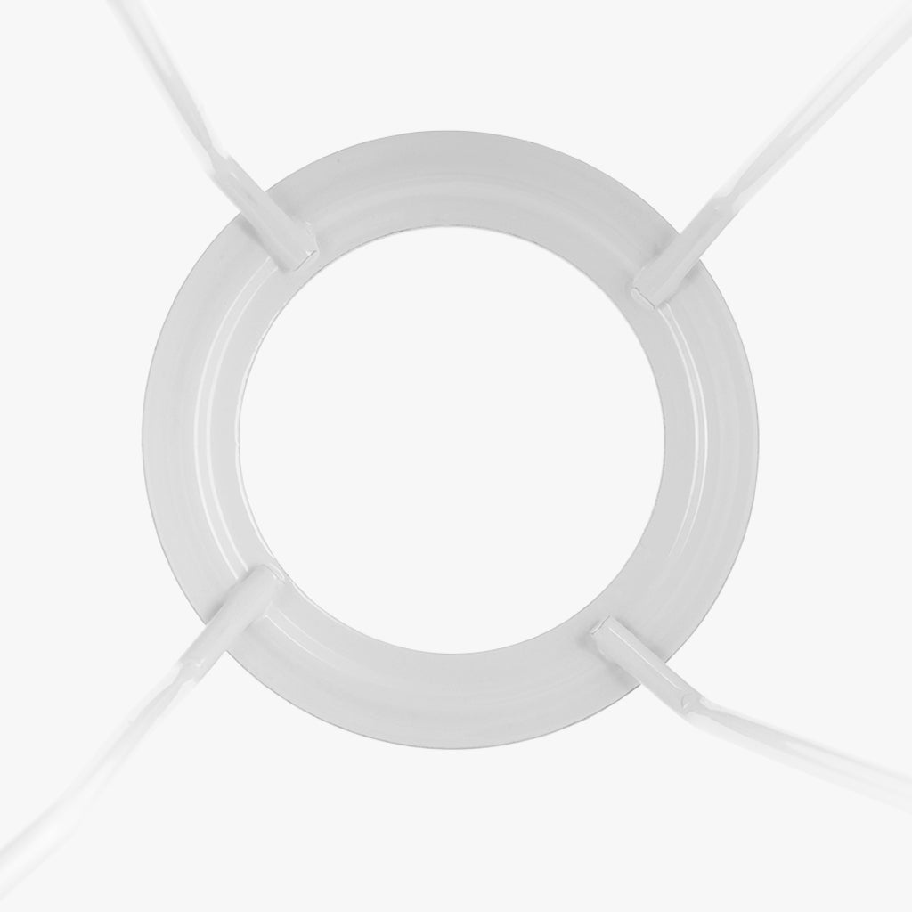 AbatJour Oval em Seda Vermelho D20,5cm - Gato Preto