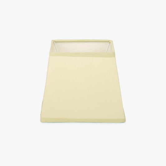 AbatJour Quadrado em Seda Bege - Gato Preto