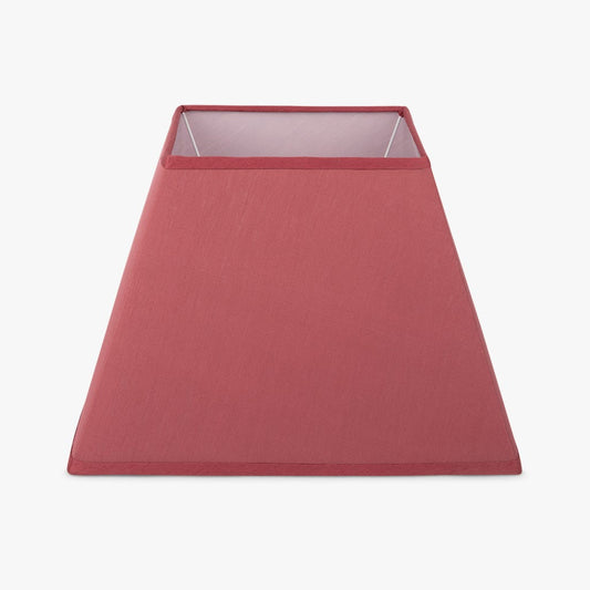 AbatJour Quadrado em Seda Vermelho - Gato Preto