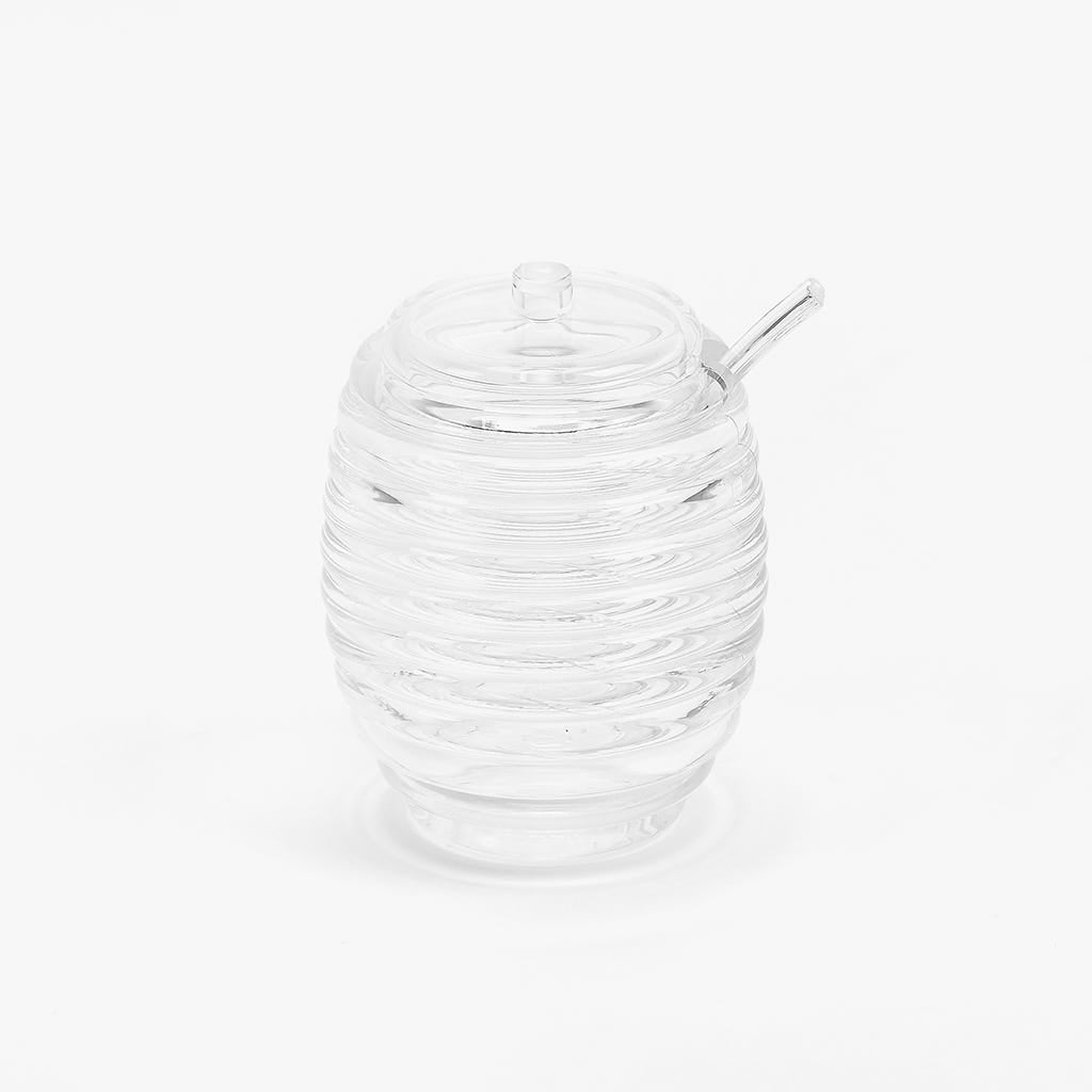 Açucareiro Colmeia com Colher ACRYLIC - Gato Preto