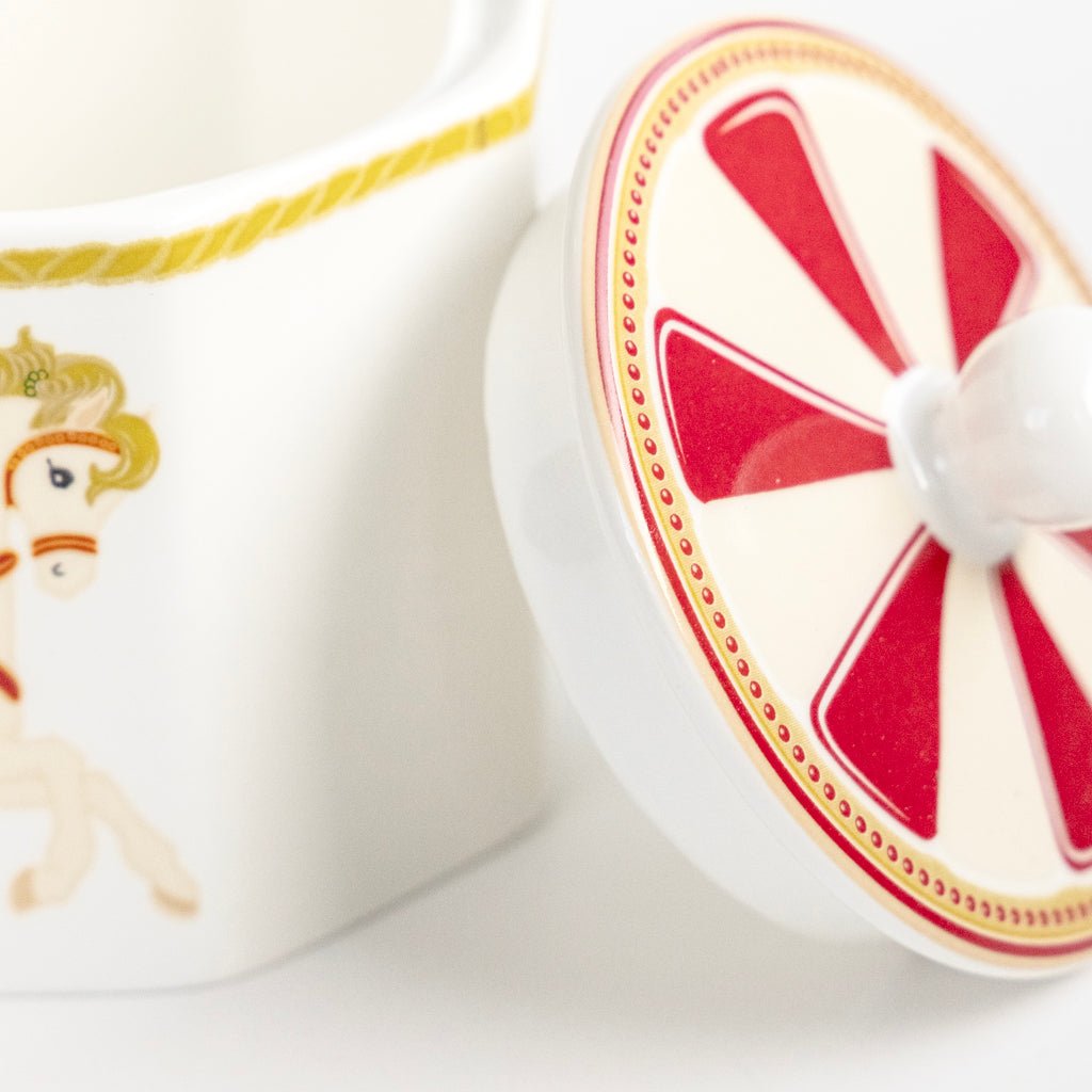 Acuçareiro e Leiteira CARROSSEL - Gato Preto