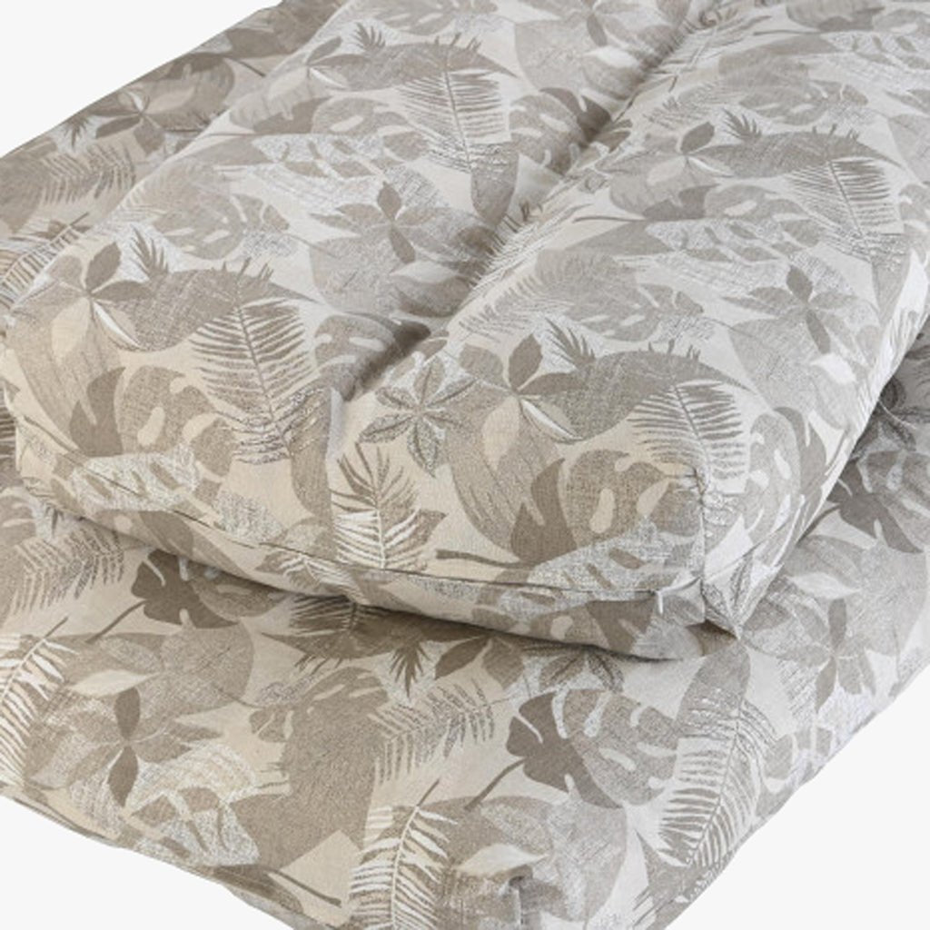 Almofada de Chão Folhas 120x80x16 - Gato Preto
