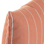 Almofada de Riscas Terracota 50x30 COLOR SHOT - Gato Preto