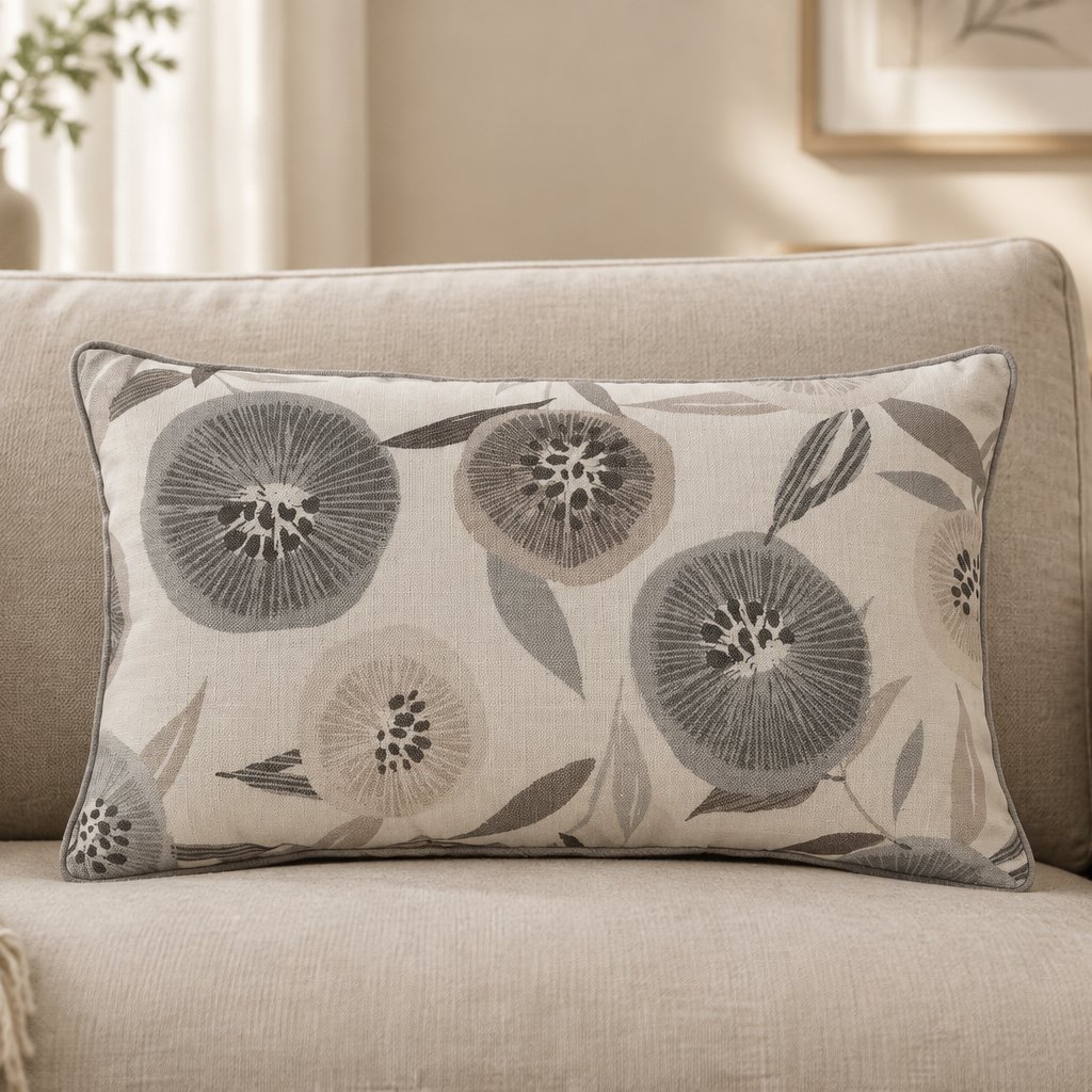 FLOREA Abstract Flower Cushion 50x30