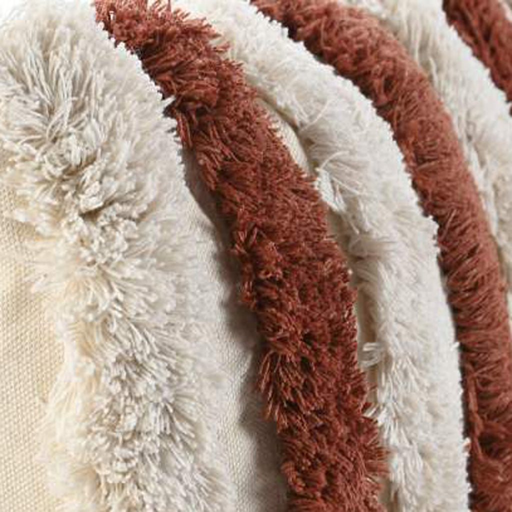 Almofada Geométrica Terracota 30x50 EMBER - Gato Preto