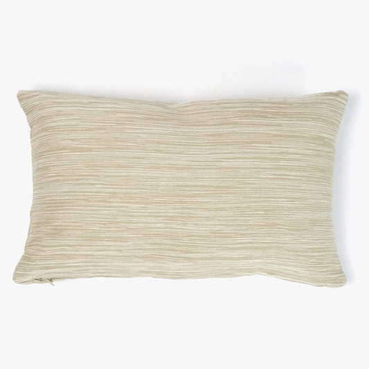 Almofada Mesclada Bege e Natural SUKI - Gato Preto