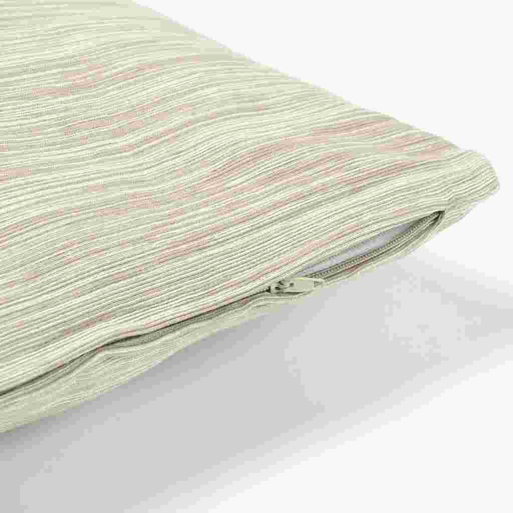 Almofada Mesclada Bege e Natural SUKI - Gato Preto