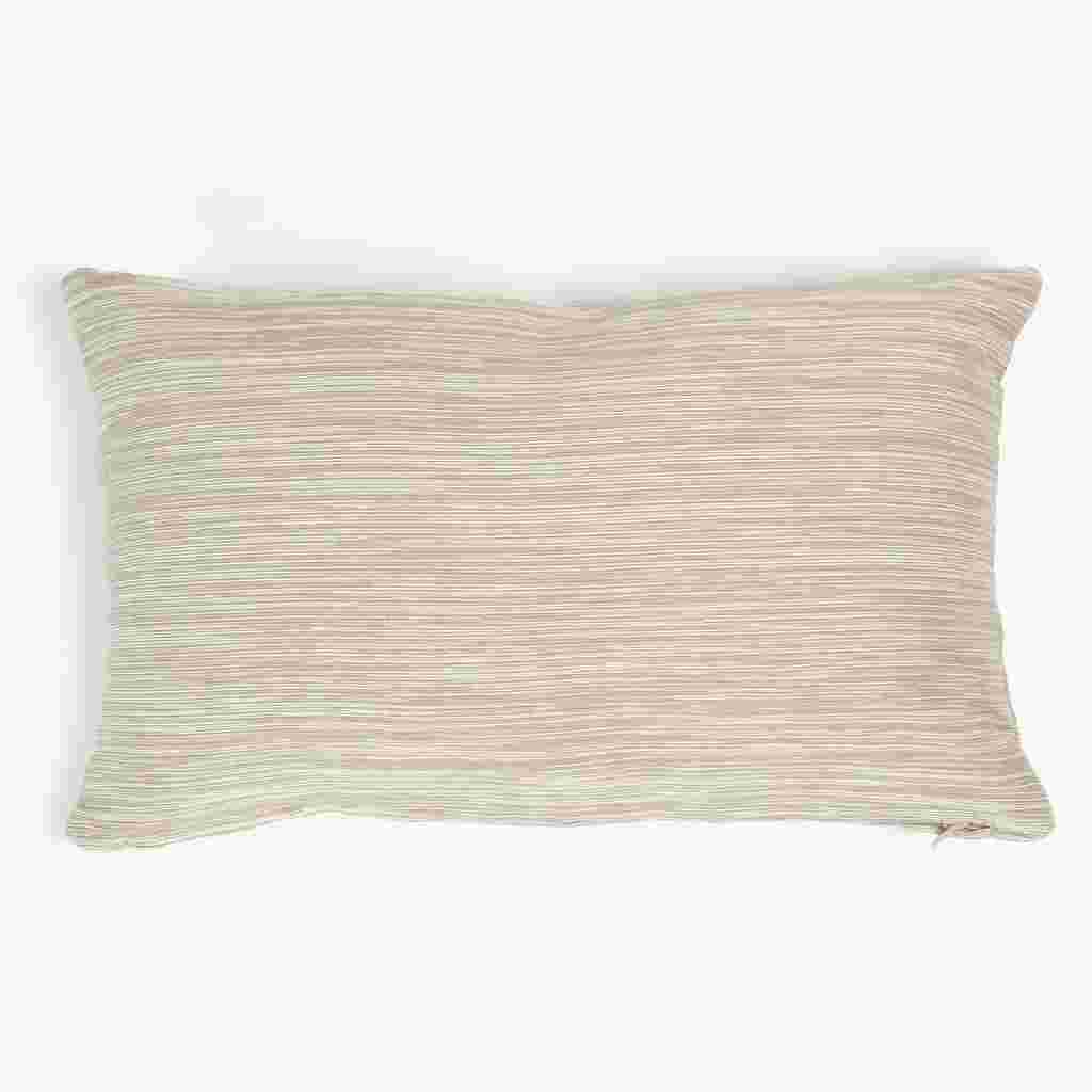 Almofada Mesclada Bege e Natural SUKI - Gato Preto