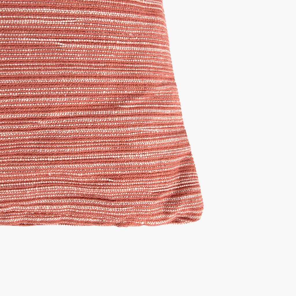 Almofada Mesclada Terracota e Natural SUKI - Gato Preto