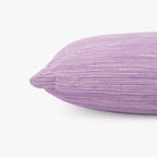 Almofada Mesclada Violeta e Natural SUKI - Gato Preto