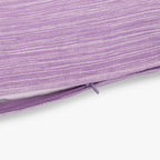 Almofada Mesclada Violeta e Natural SUKI - Gato Preto