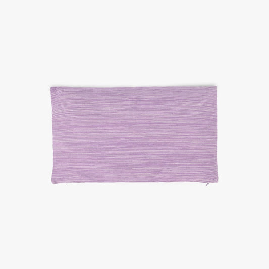 Almofada Mesclada Violeta e Natural SUKI - Gato Preto