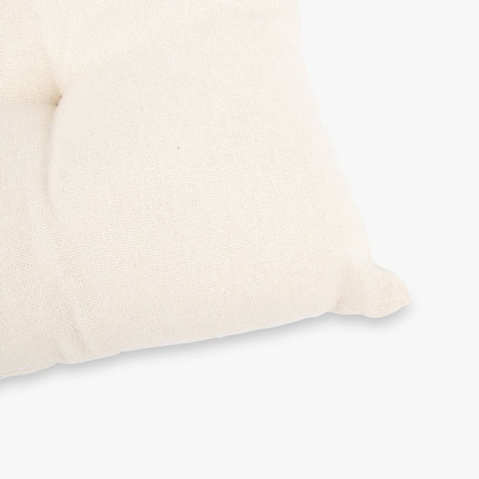 Almofada para Cadeira Algodão Bege 4EVERYDAY - Gato Preto