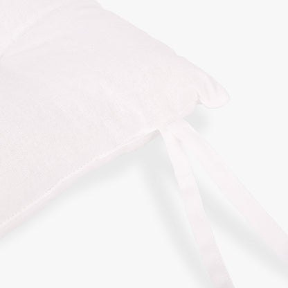 Almofada para Cadeira Algodão Branco 4EVERYDAY - Gato Preto