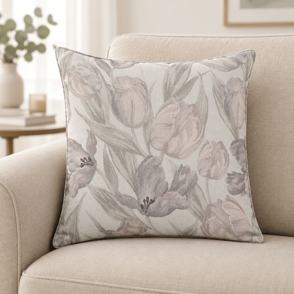 Almofada Tulipas 45x45 FLOREA - Gato Preto