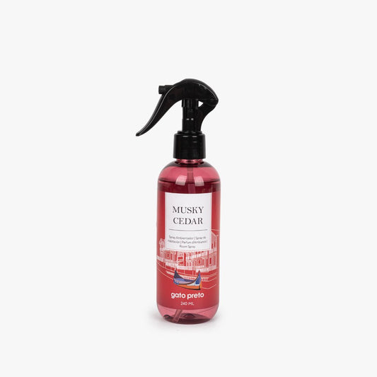 Ambientador em Spray Moliceiro 240ml HOMAGE - Gato Preto