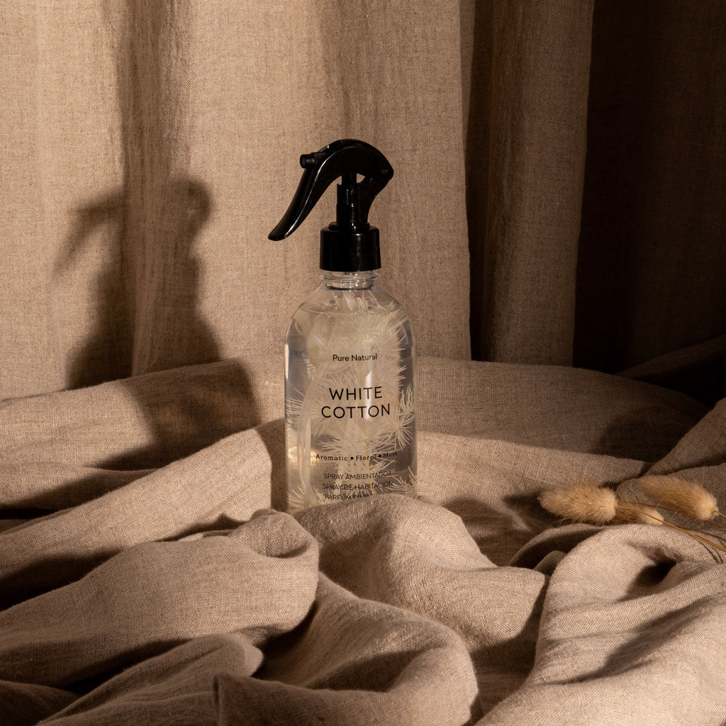 Ambientador em Spray White Cotton PURE NATURAL - Gato Preto