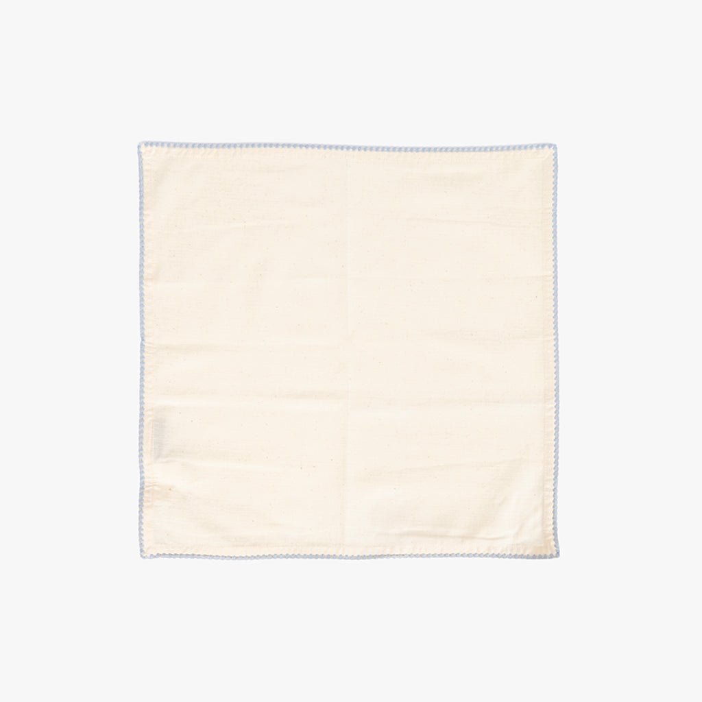 Anel com Guardanapo de Algodão Cogumelo Azul PORTOBELLO - Gato Preto