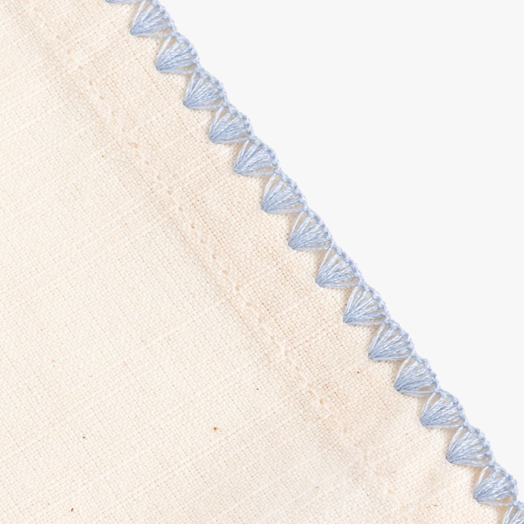 Anel com Guardanapo de Algodão Cogumelo Azul PORTOBELLO - Gato Preto