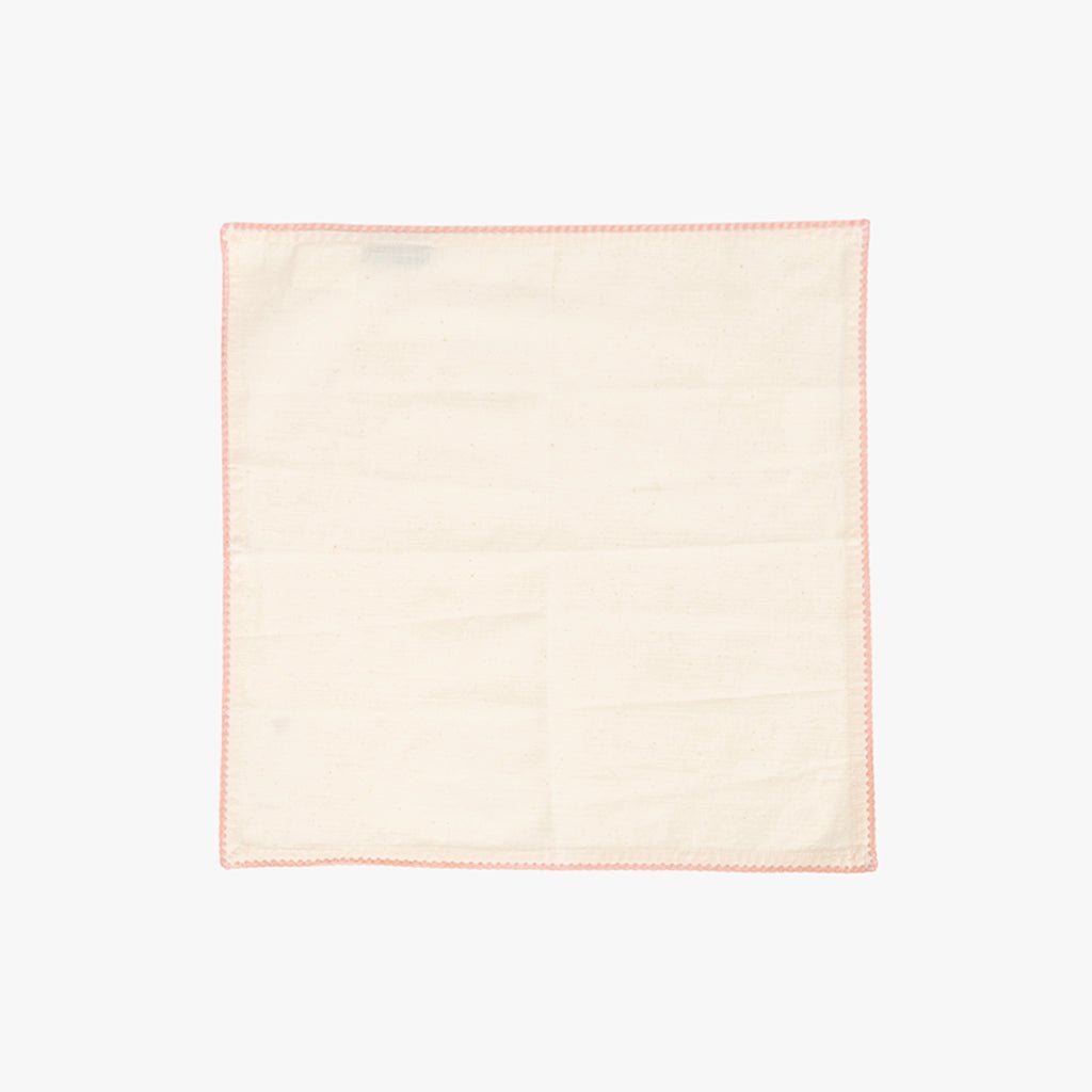 Anel com Guardanapo de Algodão Cogumelo Rosa PORTOBELLO - Gato Preto