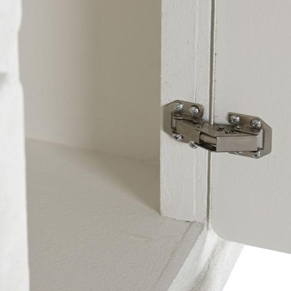 Aparador Branco Duas Portas e Três Gavetas ZENA - Gato Preto