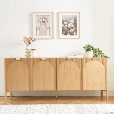 Aparador com Quatro Portas TUNES - Gato Preto