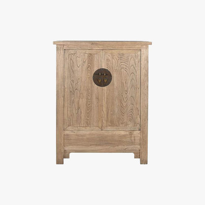 Armário Madeira com Fechadura Circular Oriental 132 cm OSAKA - Gato Preto