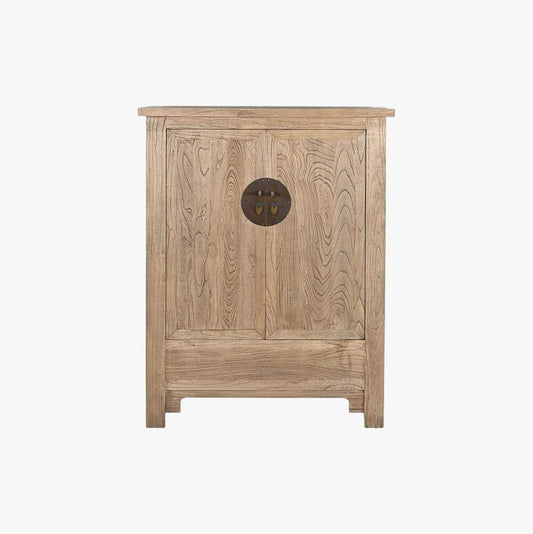 Armário Madeira com Fechadura Circular Oriental 132 cm OSAKA - Gato Preto