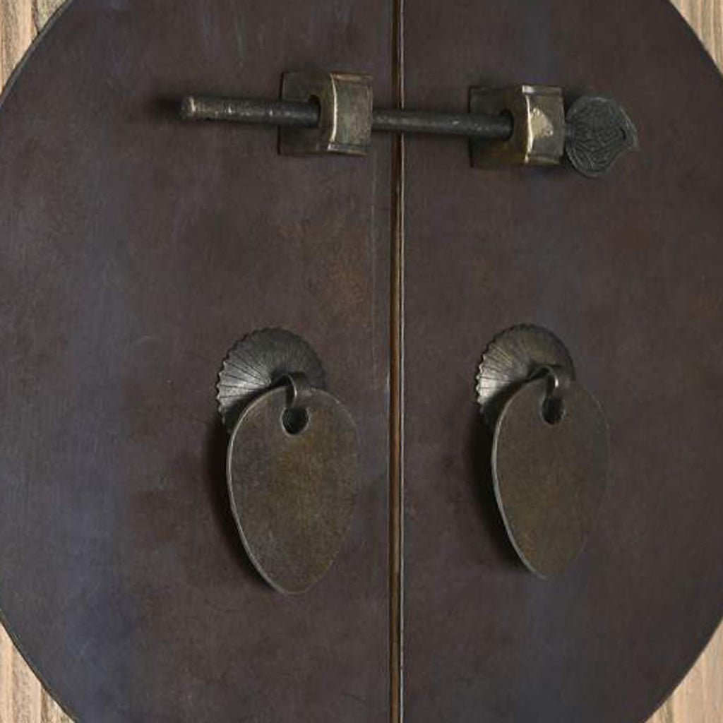 Armário Madeira com Fechadura Circular Oriental 180 cm OSAKA - Gato Preto