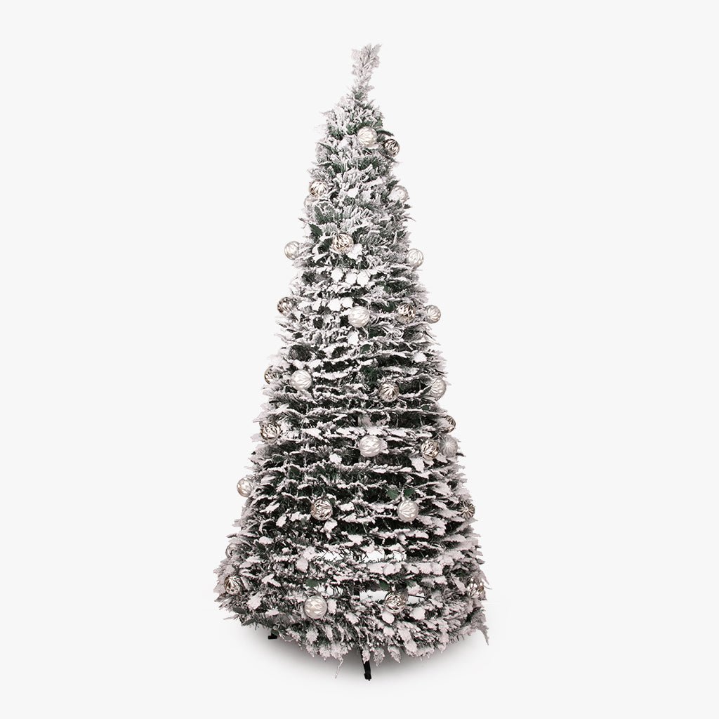 Árvore Pop - up com Bolas Prata CHRISTMAS COLLECTION - Gato Preto