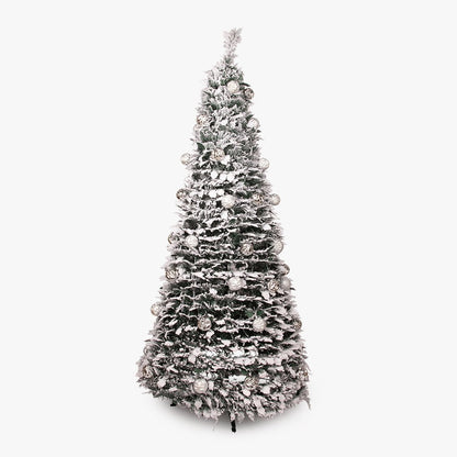 Árvore Pop - up com Bolas Prata CHRISTMAS COLLECTION - Gato Preto