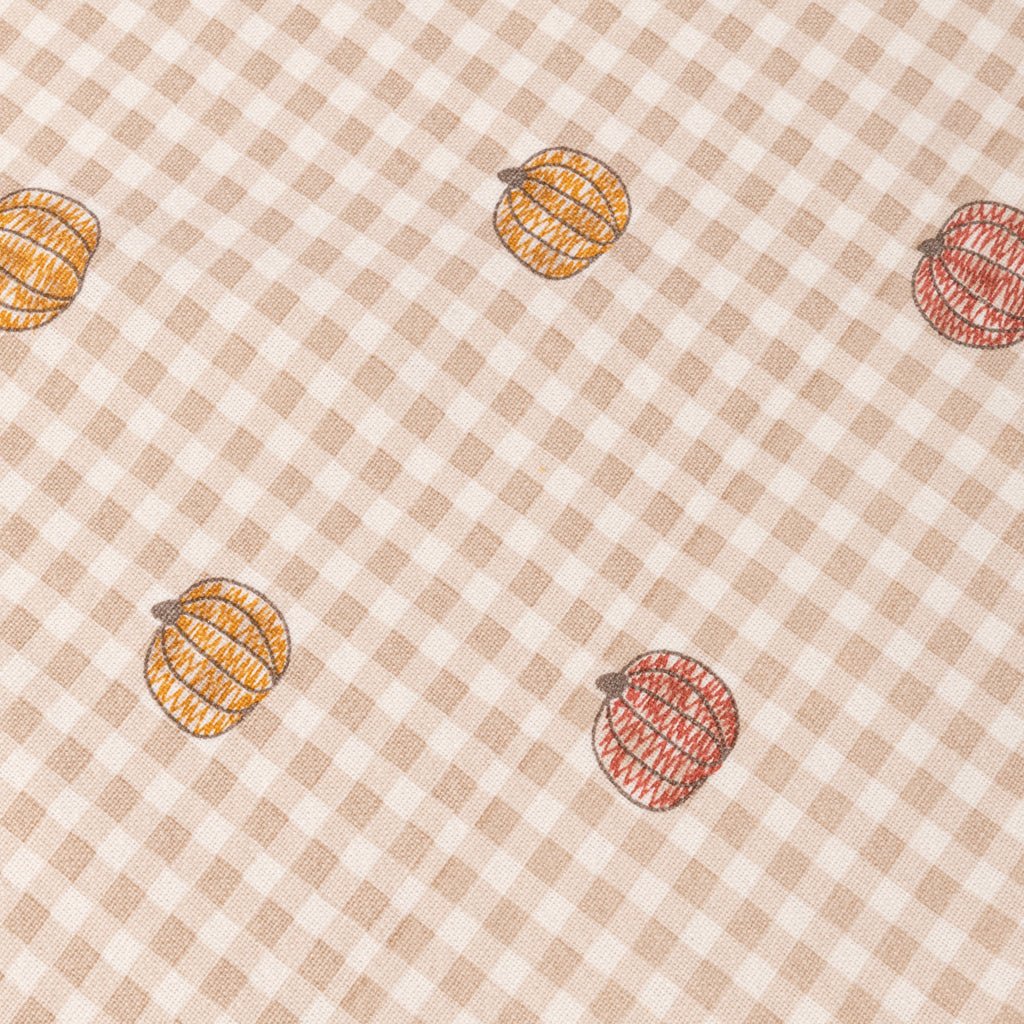 Avental Algodão Abóboras com Bolso ABÓBORA - Gato Preto