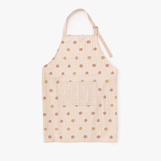 Avental Algodão Abóboras com Bolso ABÓBORA - Gato Preto