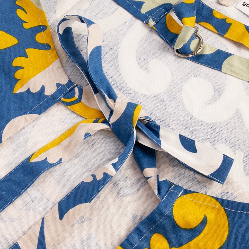 Avental de Algodão AZULEJO - Gato Preto