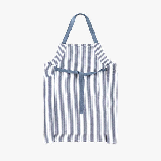 Avental de Algodão Riscas Azul PALHEIROS - Gato Preto