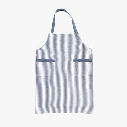 Avental de Algodão Riscas Azul PALHEIROS - Gato Preto