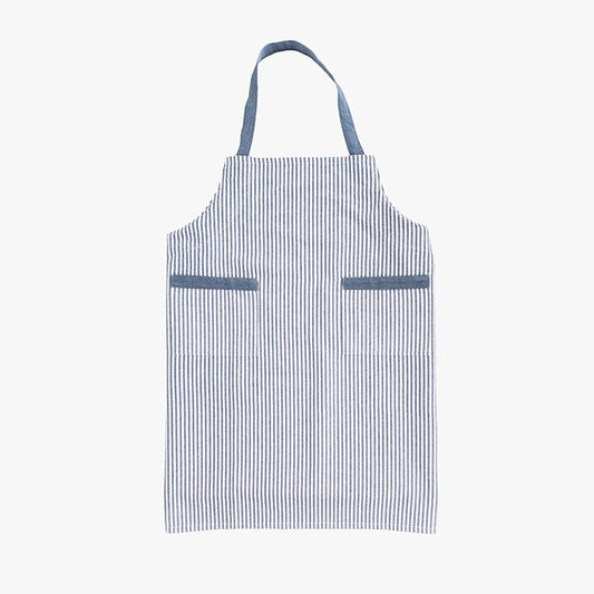 Avental de Algodão Riscas Azul PALHEIROS - Gato Preto