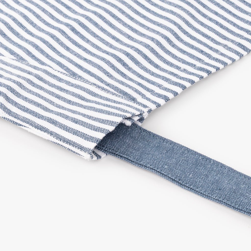 Avental de Algodão Riscas Azul PALHEIROS - Gato Preto