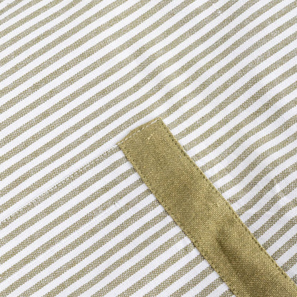 Avental de Algodão Riscas Verde PALHEIROS - Gato Preto