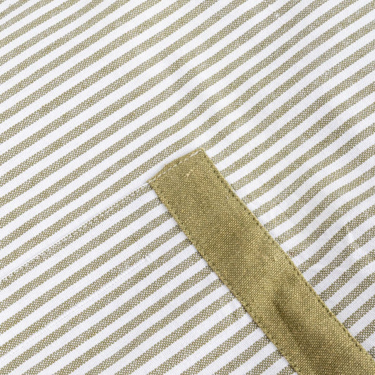 Avental de Algodão Riscas Verde PALHEIROS - Gato Preto