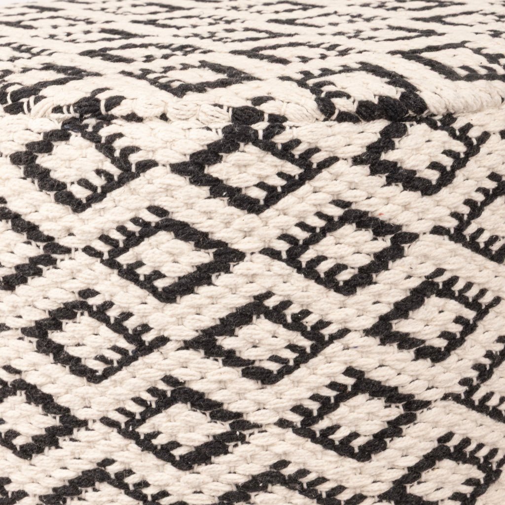 Banco Algodão Padrão Preto e Branco LIZA - Gato Preto