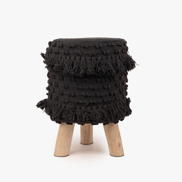 Banco Algodão Preto LIZA - Gato Preto