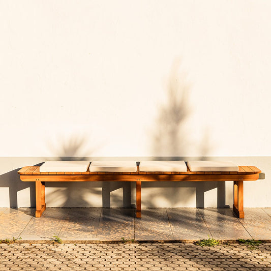 Banco em Teca DUBAI - Gato Preto