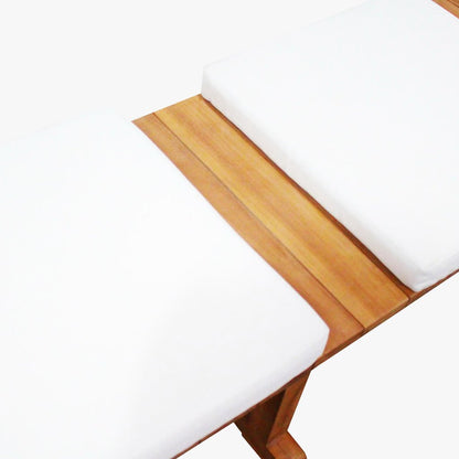 Banco em Teca DUBAI - Gato Preto